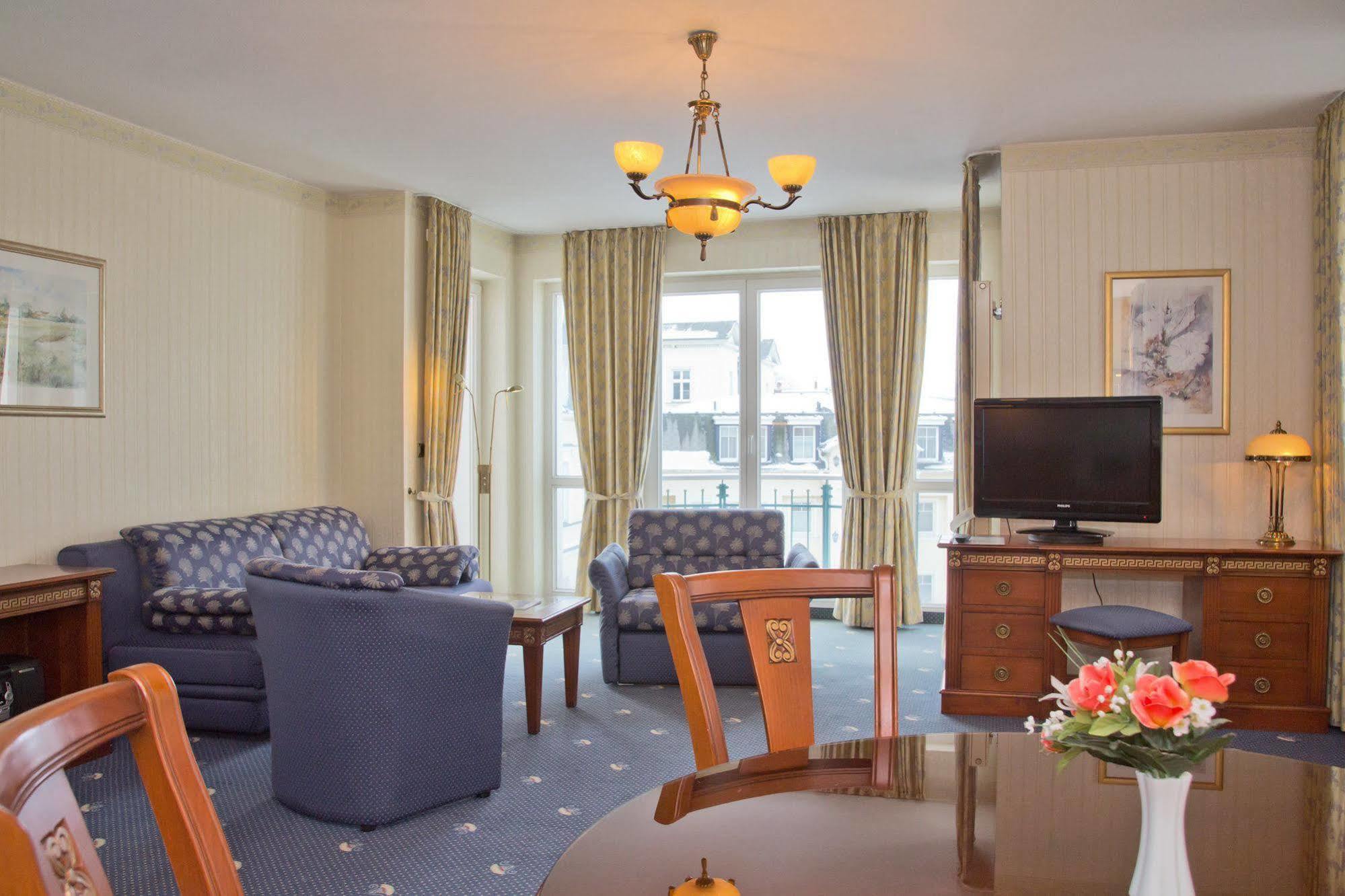 Seetelhotel Ostseehotel Ahlbeck Ahlbeck  Bagian luar foto
